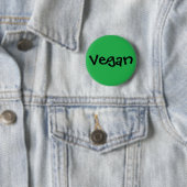 Vegan Ronde Button 5,7 Cm (In situ)