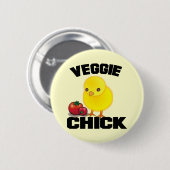 Vegan Ronde Button 5,7 Cm (Voorkant /achterkant)