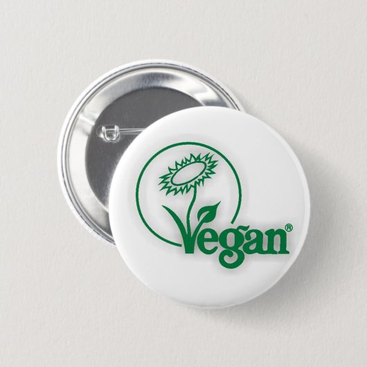 Vegan Ronde Button 5,7 Cm (Voorkant /achterkant)