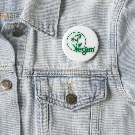 Vegan Ronde Button 5,7 Cm (In situ)