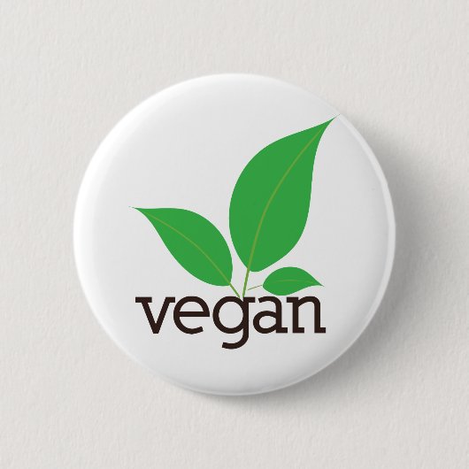 Vegan Ronde Button 5,7 Cm (Voorkant)