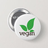 Vegan Ronde Button 5,7 Cm (Voorkant /achterkant)