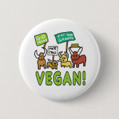 Vegan Ronde Button 5,7 Cm (Voorkant)