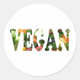Vegan Ronde Sticker