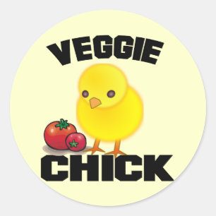 Vegan Ronde Sticker