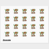 Vegan Ronde Sticker (Vel)
