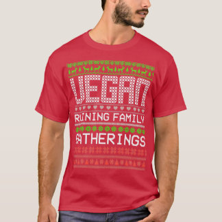 Vegan Ruining Family Gatherings Vegan Kerstmis Cl T-shirt