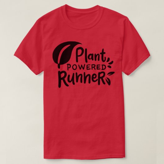 Vegan Runner 1 T-shirt (Design voorkant)