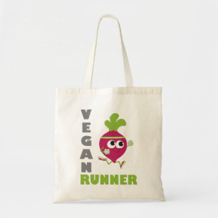 Vegan Runner - Beet Tote Bag