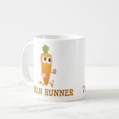 Vegan Runner Carrot Koffiemok (Voorkant links)