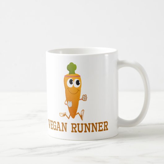 Vegan Runner Carrot Koffiemok (Rechts)