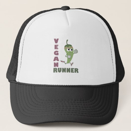Vegan Runner - Runner Pepper Trucker Pet (Voorkant)