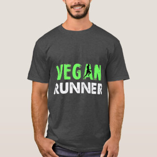 Vegan Runner voor Male Vegan Athlete T-shirt