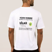 Vegan Running / VT 2011 T-shirt (Achterkant)