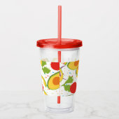 Vegan Salad Avocado Fiesta Acryl Drinkbeker (Rechts)
