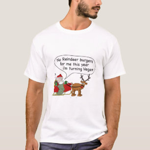 Vegan Santa T-shirt