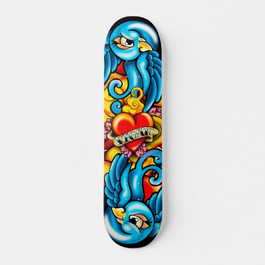Vegan Schaats Army Skateboard (Voorkant)