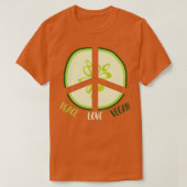 Vegan schattig cuber t-shirt (Design voorkant)