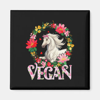Vegan Schattigee Paardenbloemen Cirkel Boerderij L Magneet