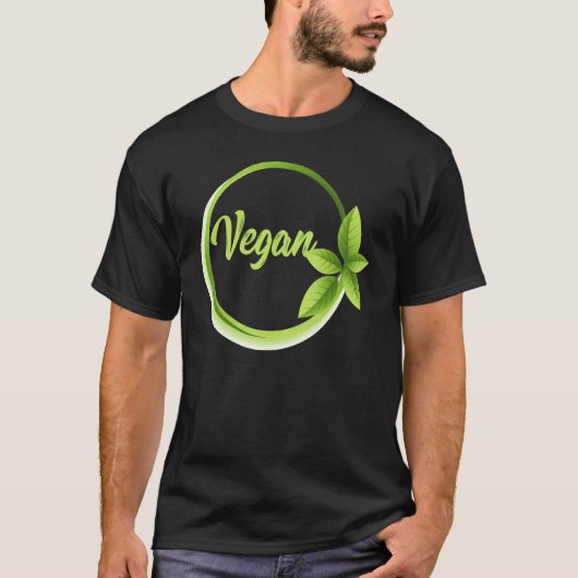 VEGAN - Schrijvende statement Love Grogetables Tea T-shirt (Voorkant)