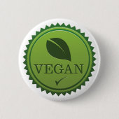 Vegan Seal Ronde Button 5,7 Cm (Voorkant)