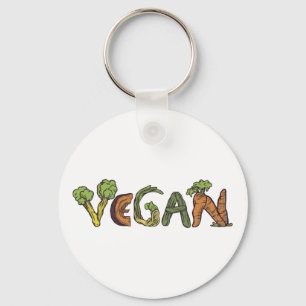 Vegan Sleutelhanger