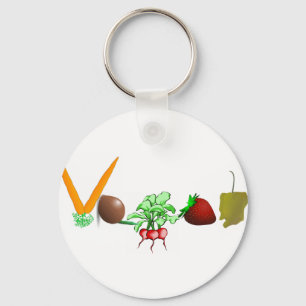 Vegan Sleutelhanger