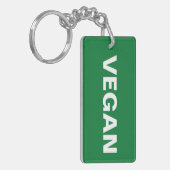VEGAN SLEUTELHANGER (Voorkant Links)
