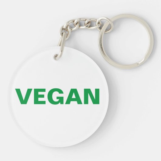 VEGAN SLEUTELHANGER (Achterkant)