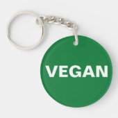 VEGAN SLEUTELHANGER (Voorkant)