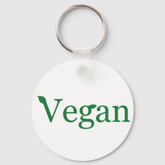 vegan sleutelhanger (Voorkant)