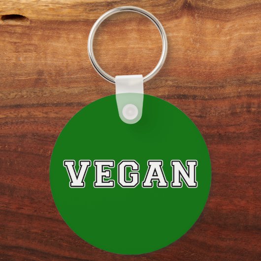 Vegan Sleutelhanger (Voorkant)