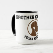 Vegan Soul Minimalistische gezondheid en welzijn Mok (Voorkant links)