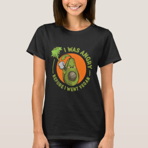 Vegan Soy Avocado Broccoli Plant based Lifestyle V T-shirt