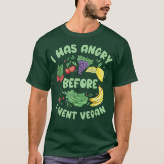 Vegan Soy Avocado Broccoli Plant based Lifestyle V T-shirt