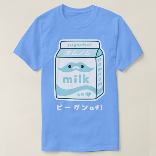 Vegan Soy Milk T-shirt (Design voorkant)