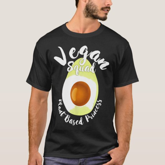 Vegan Squad Avocado T-shirt (Voorkant)