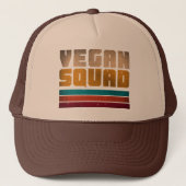 Vegan Squad  Trucker Pet (Voorkant)