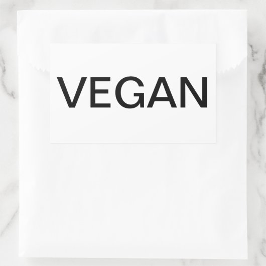 Vegan Sticker (Tas)