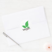 Vegan Sticker Labels (Envelop)
