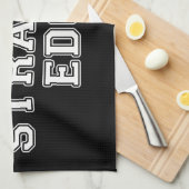 Vegan Straight Edge Theedoek (Quarter Fold)