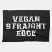 Vegan Straight Edge Theedoek (Horizontaal)