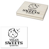 Vegan Sweets, Baking Rubberstempel (Gestempeld)