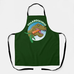 Vegan T-Rex - Veganism Humor Schort