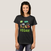 Vegan T-shirt (Voorkant volledig)