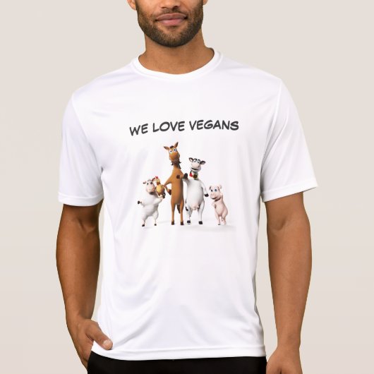 Vegan T Shirt (Voorkant)