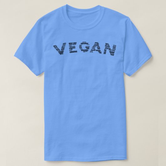 Vegan T-shirt (Design voorkant)