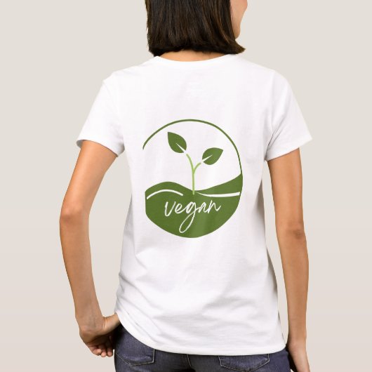 Vegan T-Shirt (Achterkant)