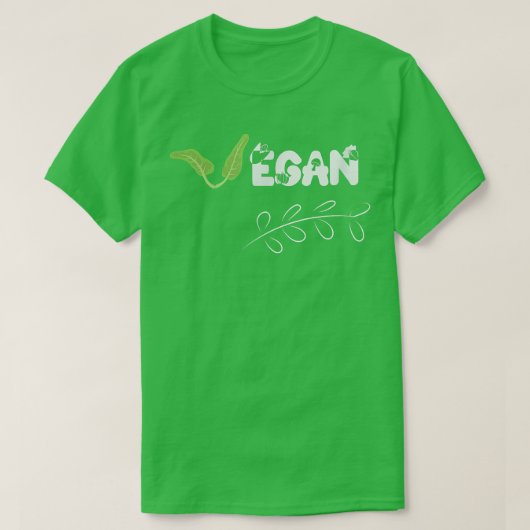 Vegan T-Shirt (Design voorkant)