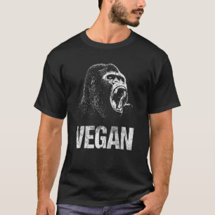Vegan T-shirt Cool Vegetarisch eten T-shirt 1